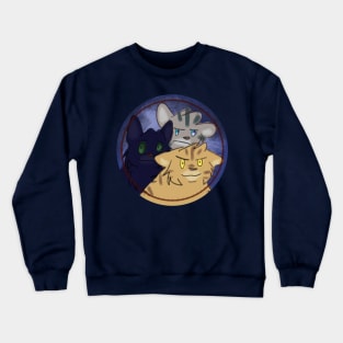 The Sight (Jayfeather, Lionblaze and Hollyleaf) Crewneck Sweatshirt